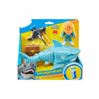 Sunken Treasure Shark - Imaginext Καρχαριο-όχημα με Δύτη