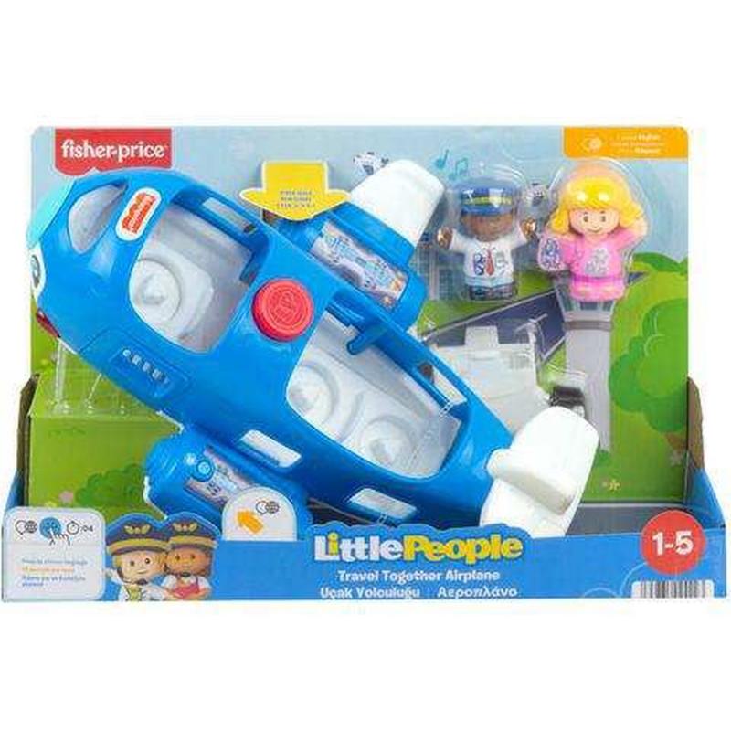 Little People Fisher-price - Αεροπλάνο που Μιλάει Ελληνικά