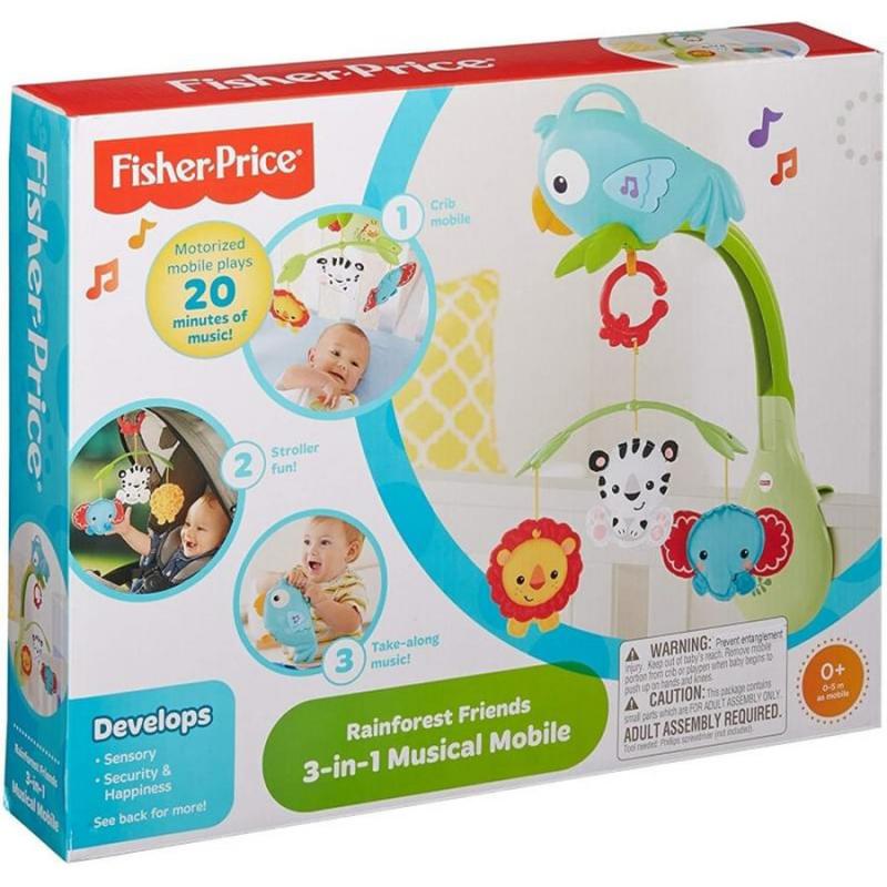 Περιστρεφόμενο 3 σε 1 - Fisher-Price 0+