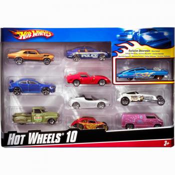 Αυτοκινητάκια Hot Wheels Rewards Cars - Σετ των 10