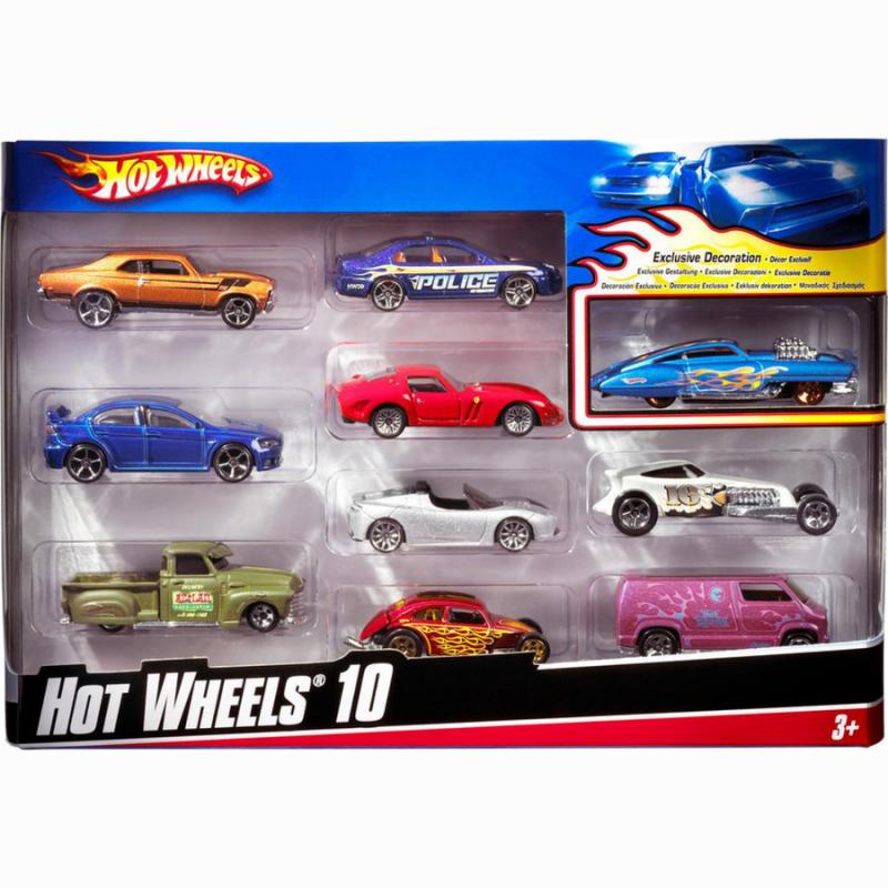 Αυτοκινητάκια Hot Wheels Rewards Cars - Σετ των 10