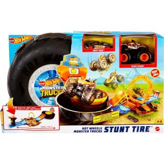 Σετ Παιχνιδιού Monster Trucks - Πίστα Σούπερ Ρόδα Hot Wheels