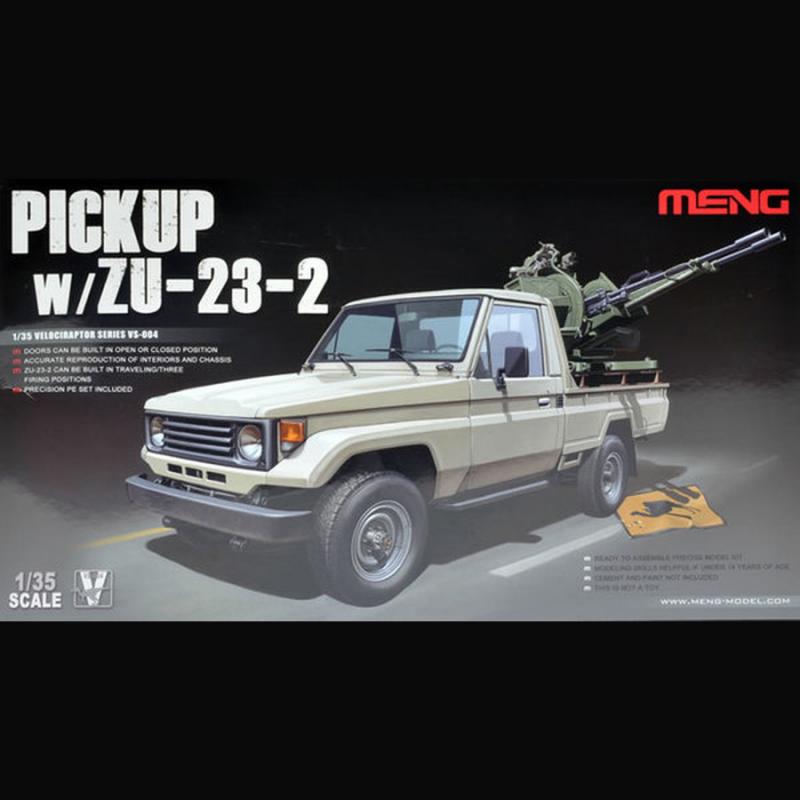 MENG-Model: Pickup w/ZU-23-2 in 1:35