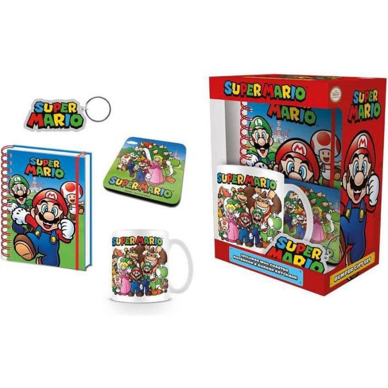 Super Mario Evergreen Premium Gift Set - Pyramid International