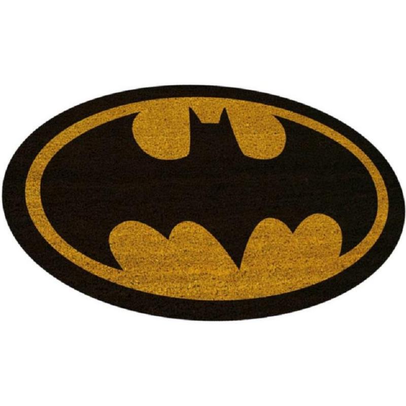 Batman Logo Oval Doormat 60X40 Dc Comics