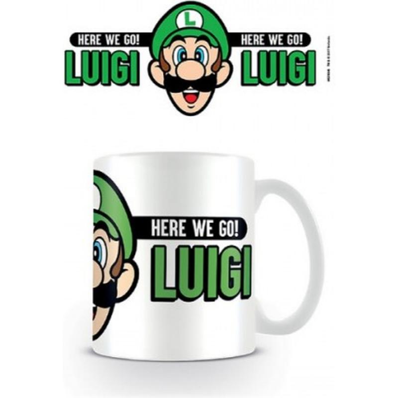 Super Mario (Here We Go Luigi) Mug