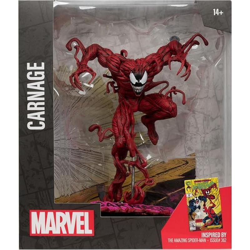 Marvel Collection PVC Statue 1/10 Carnage (The Amazing Spider-Man #362) 18 cm