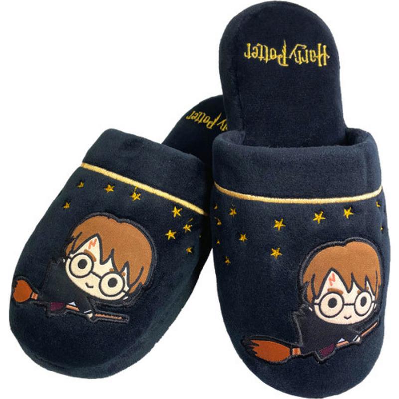 Harry Potter Kawaii Harry Potter Mule Slippers Black (38-41)