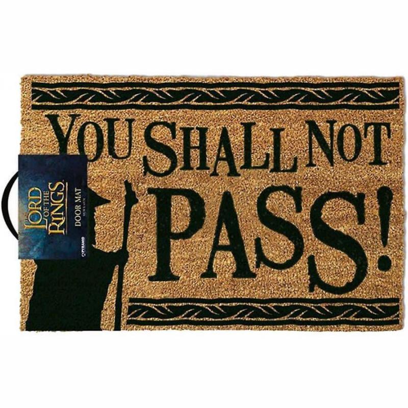 You Shall Not Pass Doormat 60X40 The Lord Of The Rings