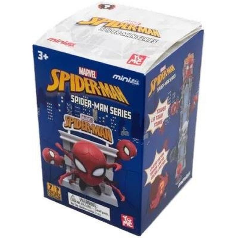 Marvel Hero Box Tower Series Mini Figures Spider-Man 8 cm (Τυχαία Επιλογή)