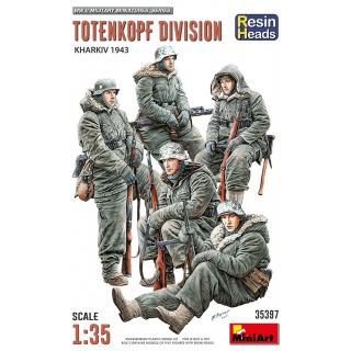 MiniArt: Totenkopf Division, Kharkov 1943, Resin Heads in 1:35