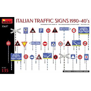 MiniArt: Italian Traffic Signs 1930-40s in 1:35