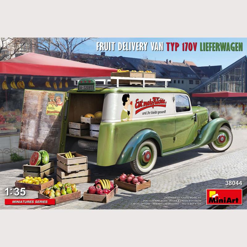 MiniArt: Fruit Delivery Van Typ 170V Lieferwagen in 1:35