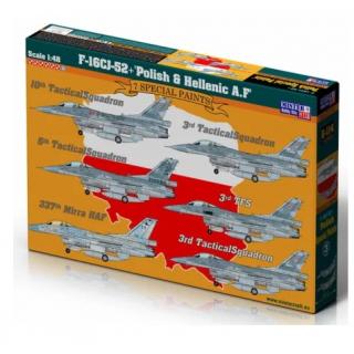 Mistercraft: 1:48 F-16CJ-52 'Polish And Hellenic Air Force Fighter'