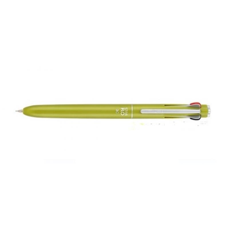 Morris Just Click Στυλό Starflo 3 Χρώματα (Μπλε, Μαύρο, Κόκκινο) 0,7 mm - Olive Green
