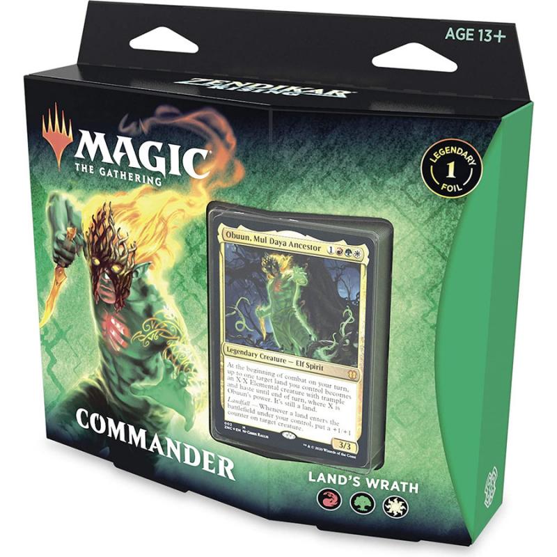 Land's Wrath - MTG - Zendikar Rising Commander Deck - EN