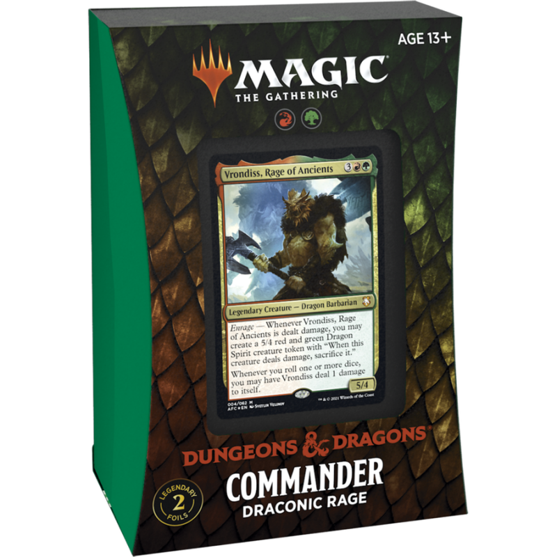 Dragonic Rage - MTG - Adventures in the Forgotten Realms Commander Deck - EN