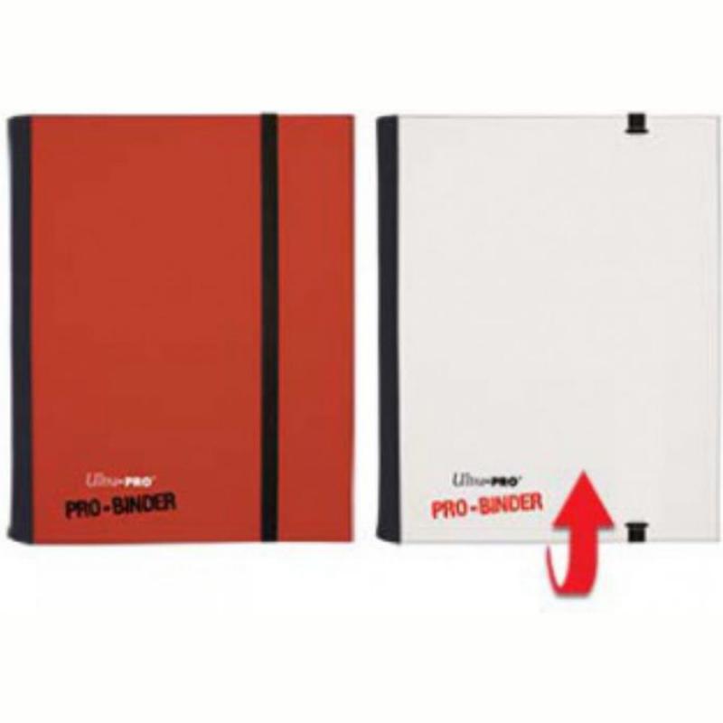UP - Pro-Binder - 4-Pocket Portfolio - Red/White