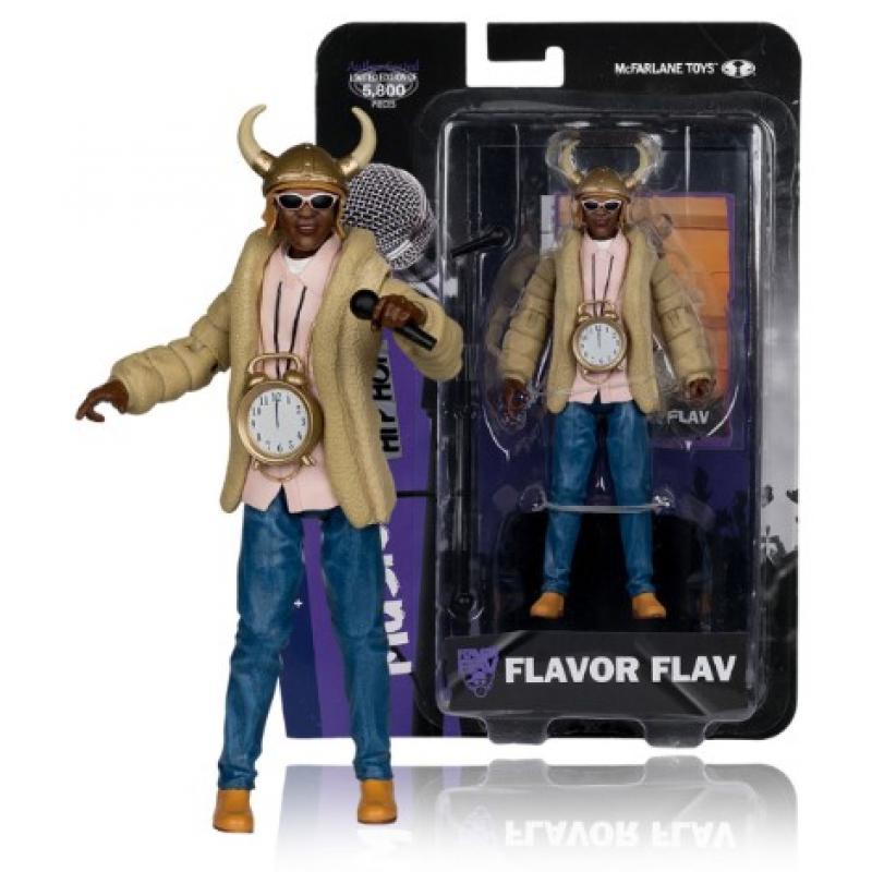 Music Maniacs Hip Hop Action Figure Flavor Flav 16 cm