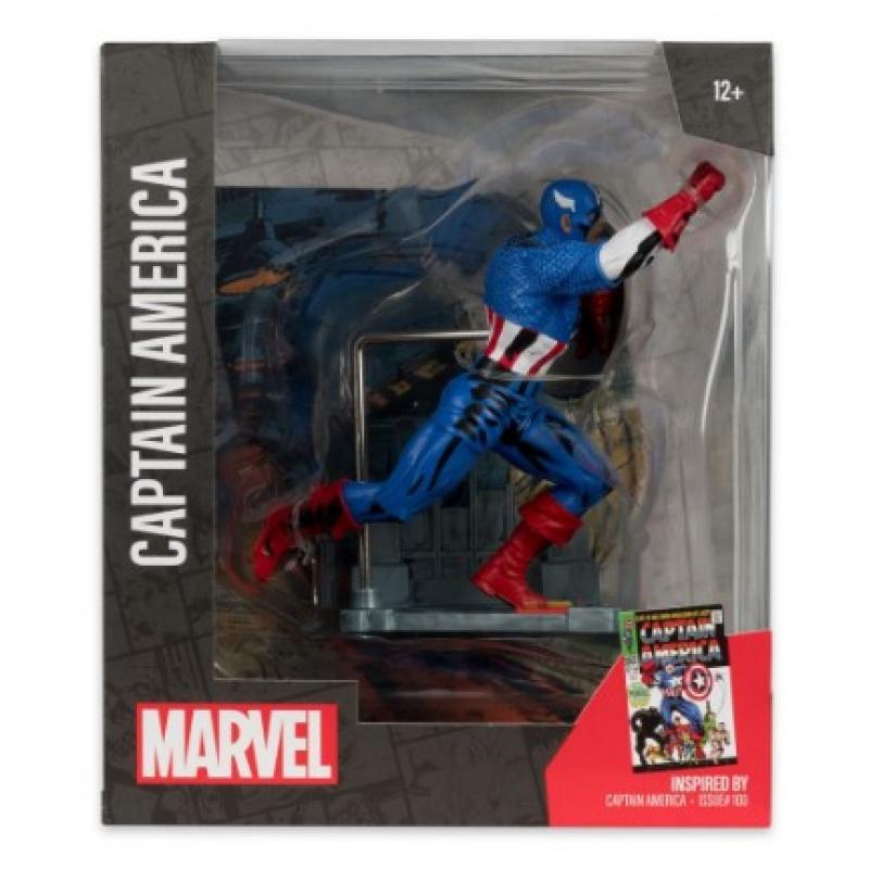 Marvel Collection PVC Statue 1/10 Captain America (Captain America #100) 12 cm