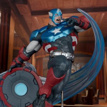 Marvel Rivals Collection 1/10 Action Figure Captain America 20 cm