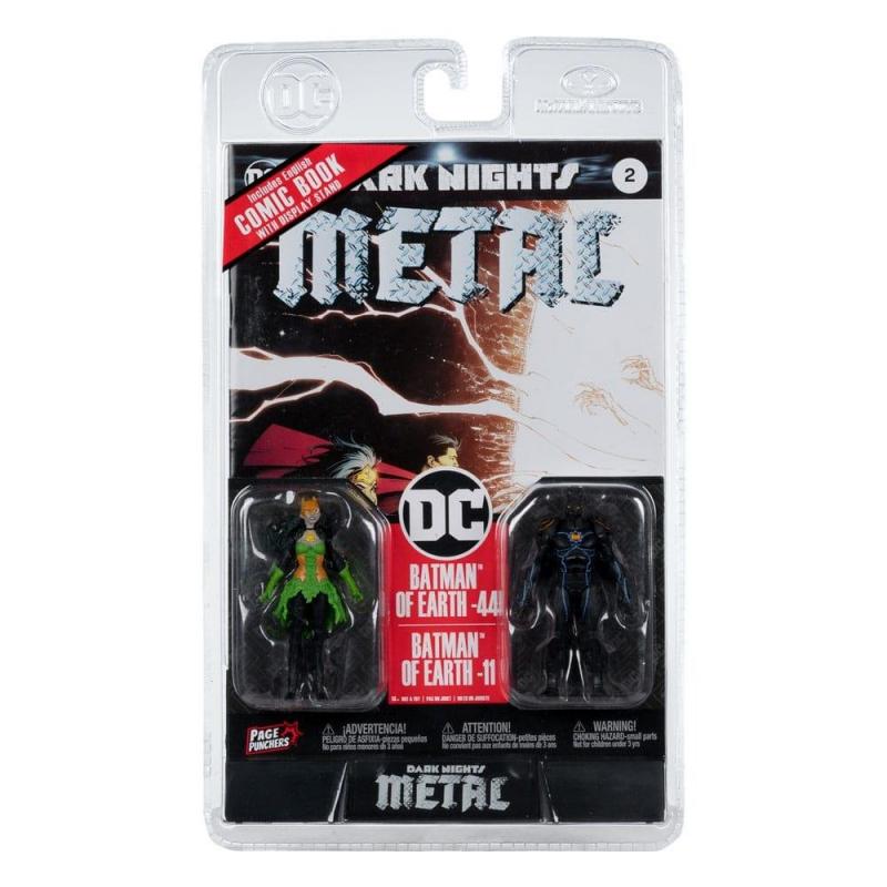 DC Direct Page Punchers 2-Pack Batman of Earth-44 & Batman of Earth-11 (Dark Nights: Metal) 8 cm