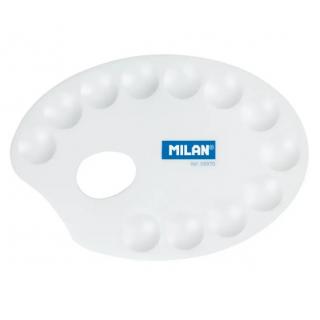 Milan Παλέτα Οβαλ 12 Χρωμάτων Πλαστική