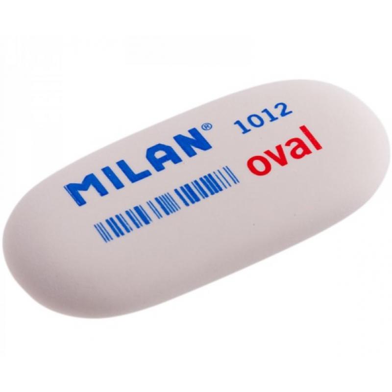 Milan Γόμα Λευκή Οβάλ Μαλακή