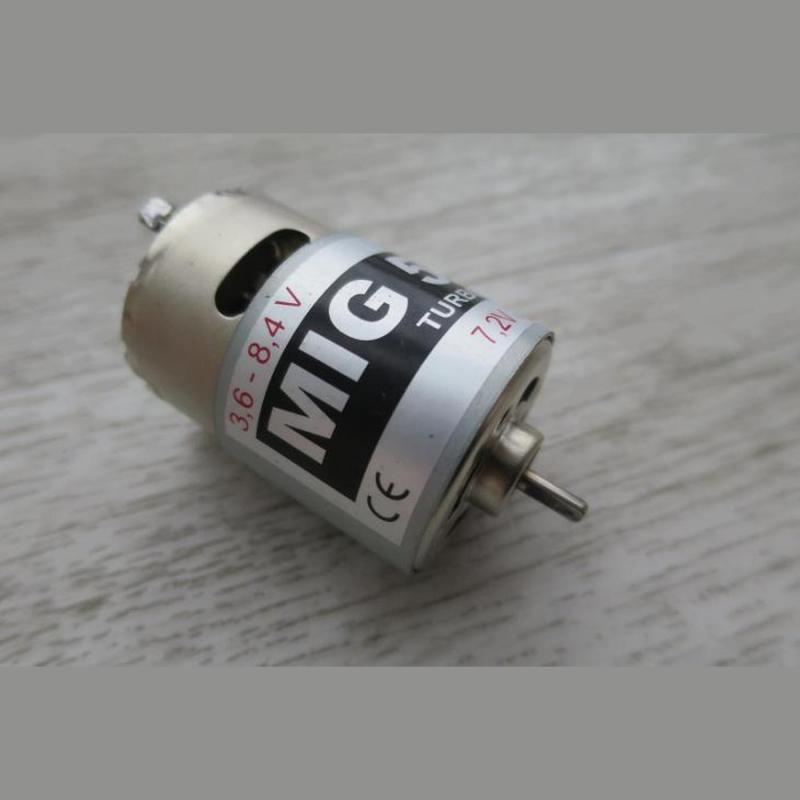 Μοτέρ Mig 500 7.2V 22000 rpm