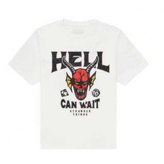 Stranger Things T-Shirt Hell Can Wait (white) XXL