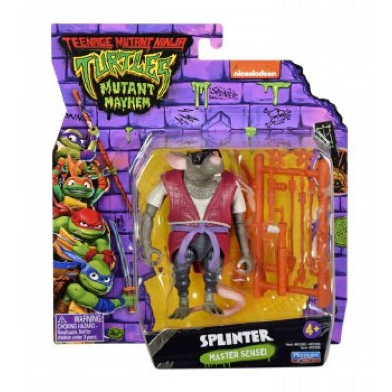 Teenage Mutant Ninja Turtles: Mutant Mayhem Action Figure Splinter 10 cm
