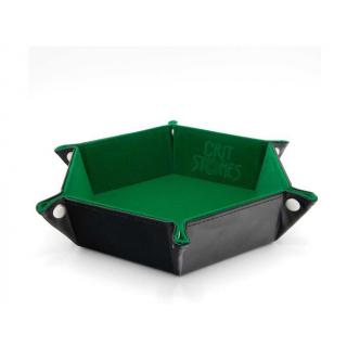 CritStones Folding Dice Tray Green