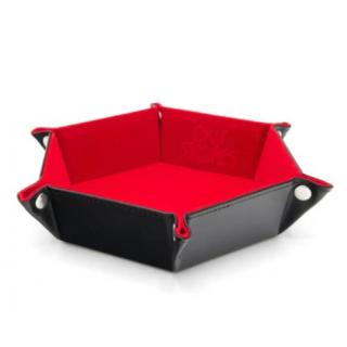 CritStones Folding Dice Tray Red