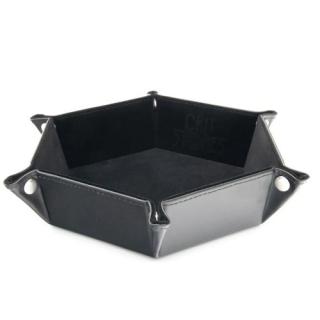 CritStones Folding Dice Tray Black