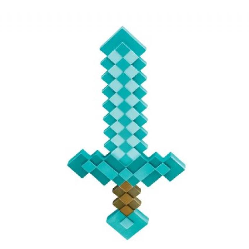 Minecraft Plastic Replica Diamond Sword 51 cm