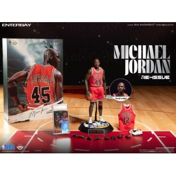 NBA Collection Real Masterpiece Actionfigur 1/6 Michael Jordan I'm Back Edition Limited 30 cm