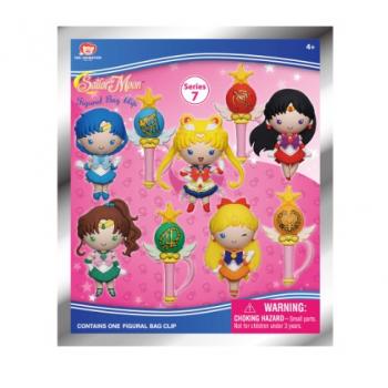Sailor Moon 3D PVC Bag Clips Series 7 (Διάφορα Σχέδια - Τυχαία Επιλογή)