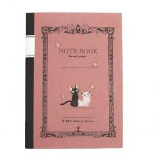 Kiki΄s Delivery Service Retro Notebook Jiji Red Stationery Studio Ghibli