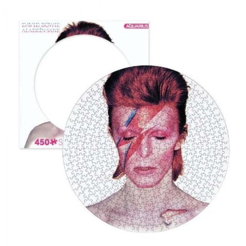David Bowie: Aladdin Sane 450 Piece Picture Disc Jigsaw Puzzle