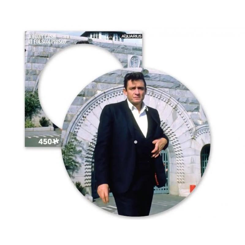 Johnny Cash: Folsom Prison 450 Piece Picture Disc Jigsaw Puzzle