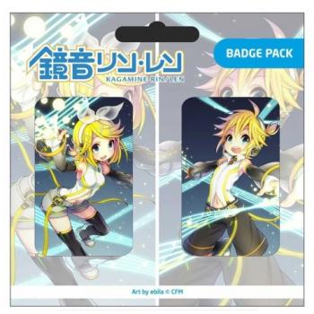 Hatsune Miku Pin Badges 2-Pack Set C