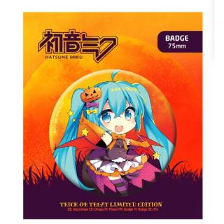 Hatsune Miku Pin Badge Halloween Limited Edition Hatsune Miku