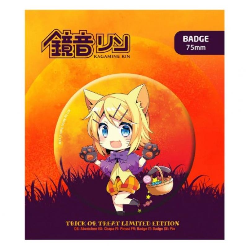 Hatsune Miku Pin Badge Halloween Limited Edition Kagamine Rin