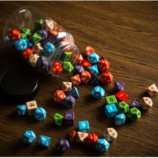 Classic RPG Dice (Διάφορα Σχέδια - Τυχαία Επιλογή)