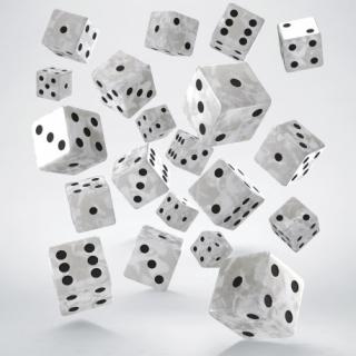Q Workshop Dice Set Full Pack D6 Pearl (20)