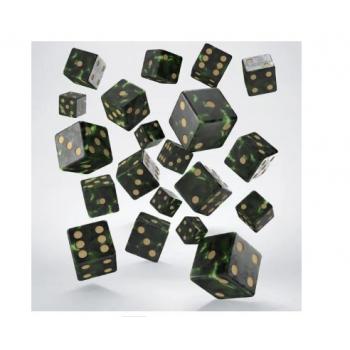Q Workshop Dice Set Full Pack D6 Green (20)