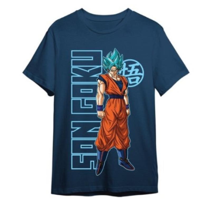 Dragon Ball Super T-Shirt Goku Super Saiyan Blue Denim XL