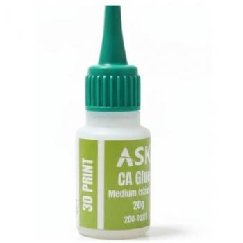 Art Scale Kit: ASK Medium instant glue CA 20g (for 3D Print)