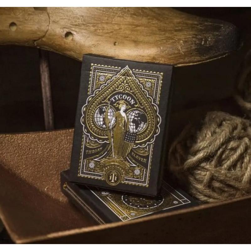 Tycoon Playing Cards Black