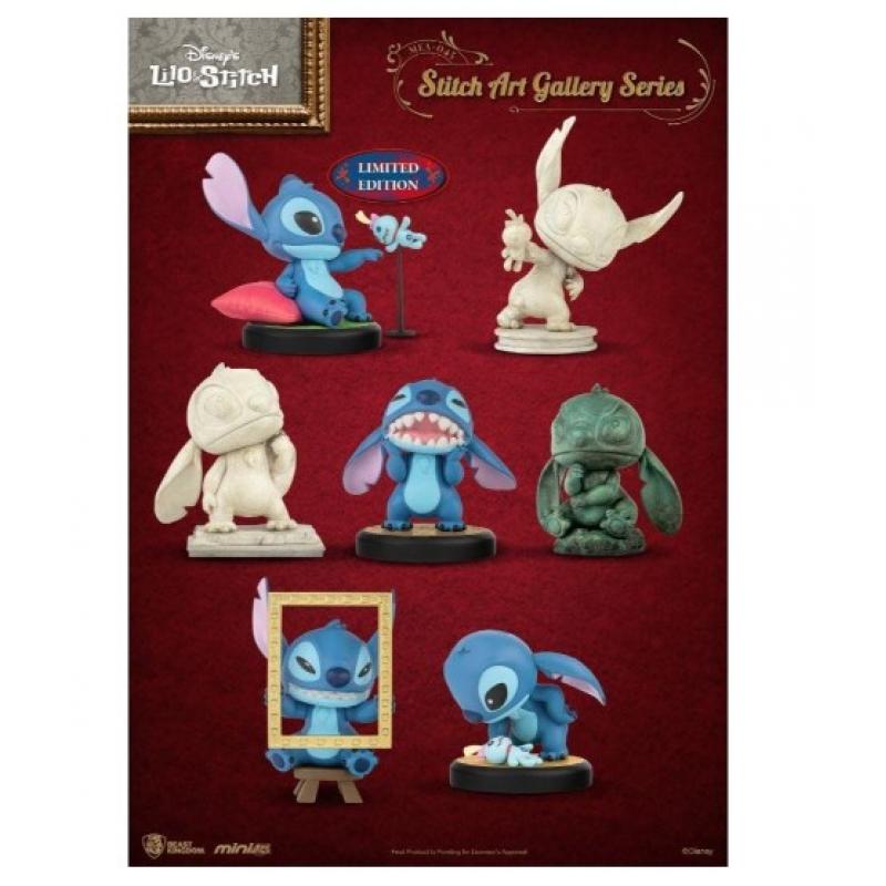Lilo & Stitch Hero Box Art Gallery Series Mini Figures 8 cm (Τυχαία Επιλογή)